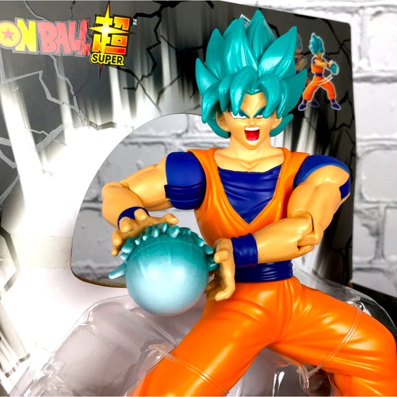 Attack Collection Super Saiyan Blue Goku Dragon Ball Z Super NEW Action Figure - Picture 2 of 4